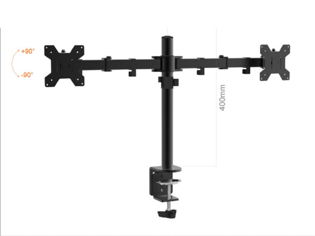 Pole-mounted Monitor Arm