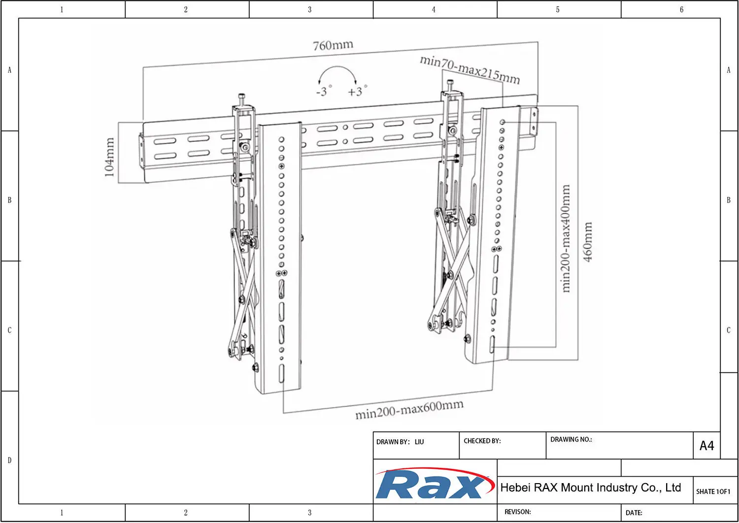 Video Wall Mount