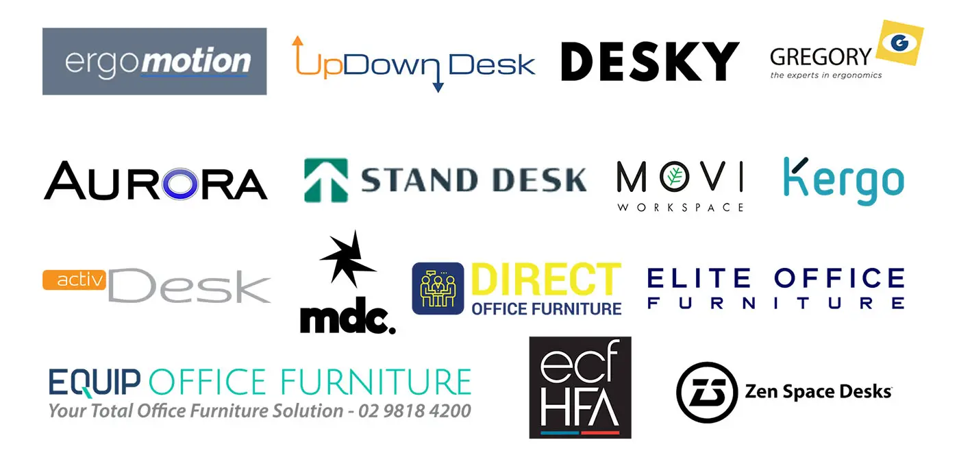 Full List of Standing Desk Manufacturers and Suppliers in Australia