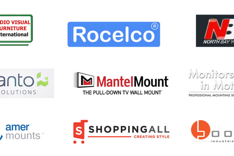 Maiores empresas atacadistas de suportes para TV e braços para monitores no Canadá Largest Wholesale TV Mount and Monitor Arm Companies in Canada