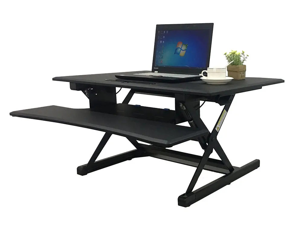 Pneumatic Standing Desk Converter / Gas Spring Standing Desk Converter